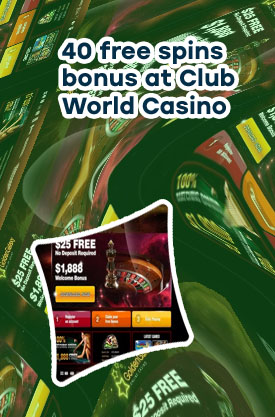 Club world casino free spins